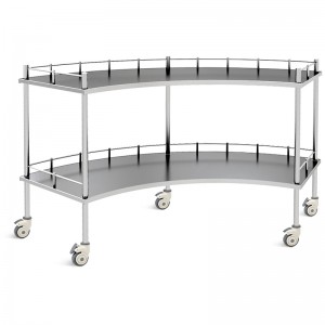 NWM038-5 Fan-shaped Instrument Trolley